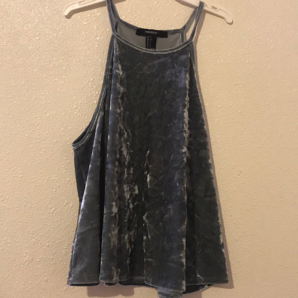 Gray Velvet Shirt ‼️
